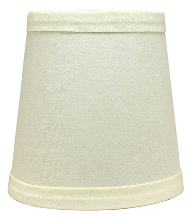 Cotton 4-inch Chandelier Lamp Shades - 4 Colors