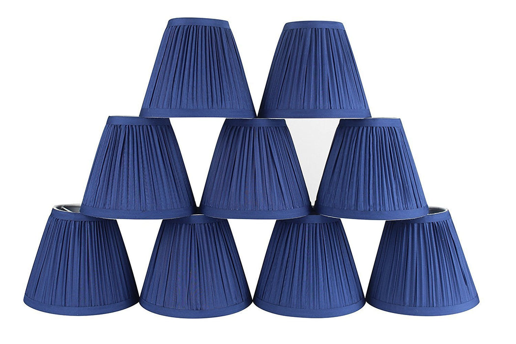 Mushroom Pleated 5-inch Chandelier Lamp Shade - 6 Colors