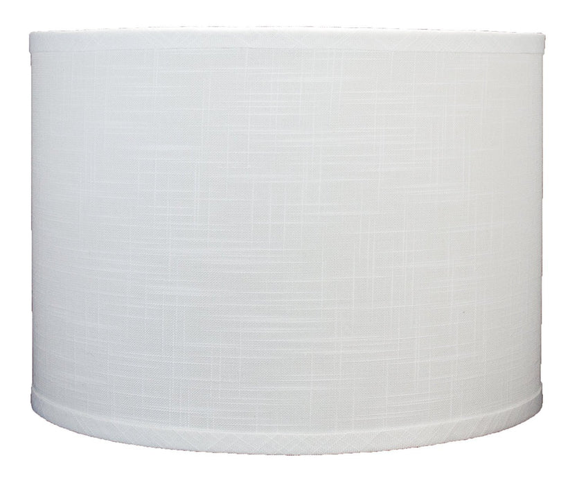 Linen Drum Lamp Shade, 14-inch By 14-inch By 10-inch, Spider