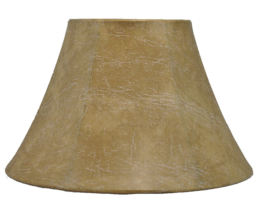 Softback Bell Lampshade, Faux Leather, Spider
