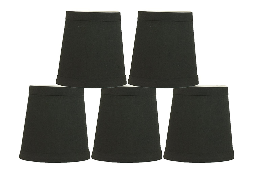 Cotton 4-inch Chandelier Lamp Shades - 4 Colors