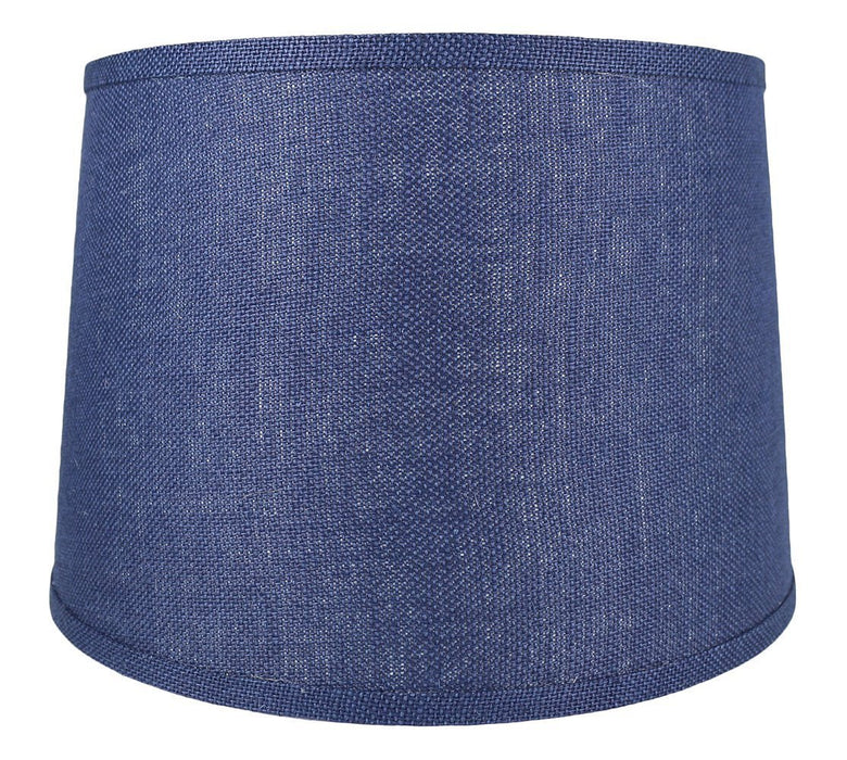 Burlap French Drum Lampshade - 10 Colors