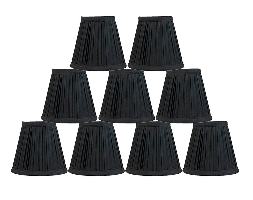 Mushroom Pleated 5-inch Chandelier Lamp Shade - 6 Colors