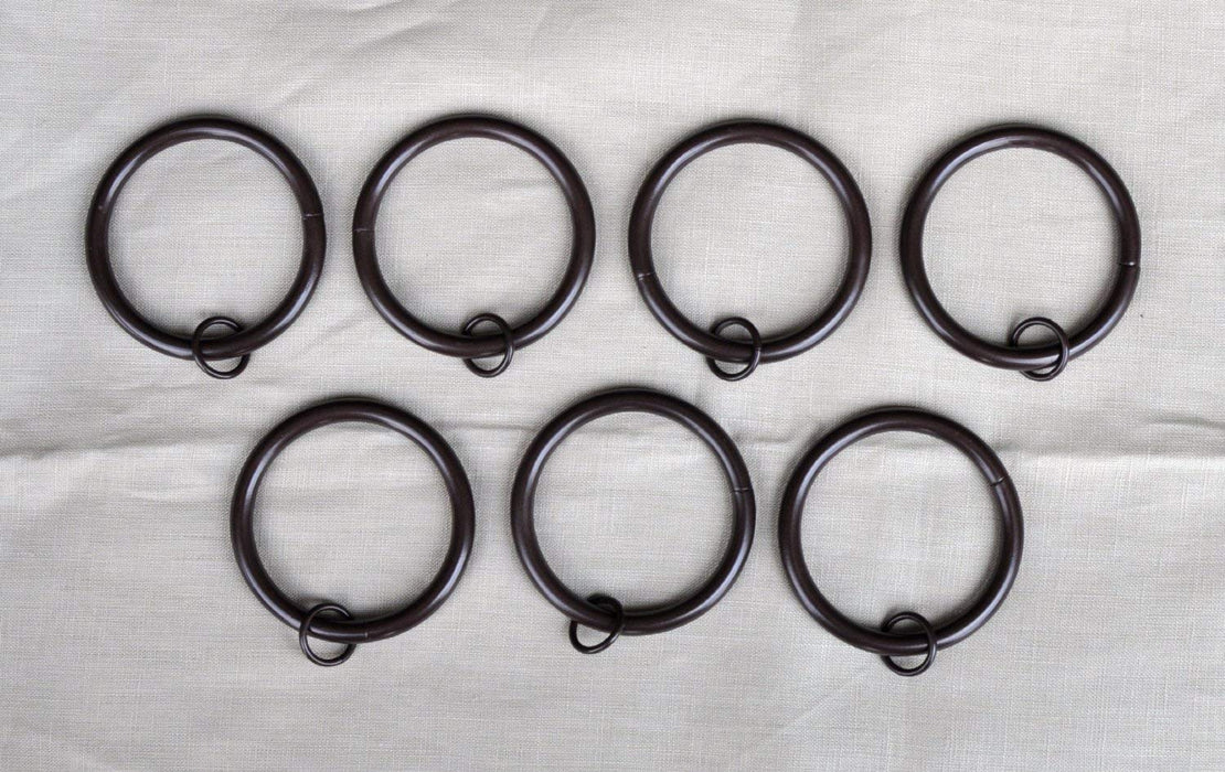 2 1/2" Inner Diameter Metal Curtain Eyelet Rings