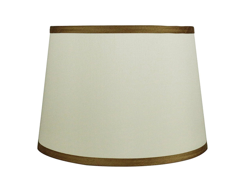 Silk French Drum with Gold Trim - 4 Colors