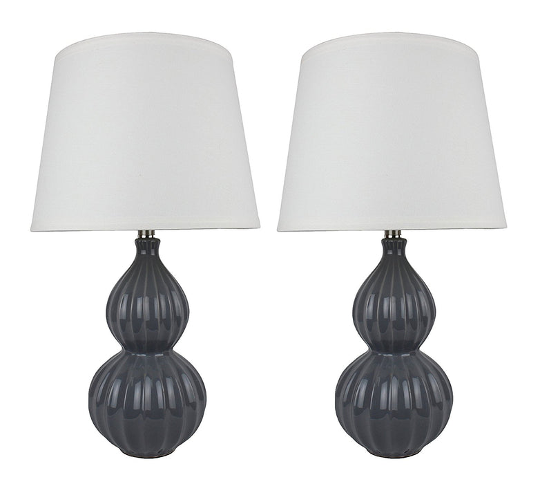 Aiden Table Lamps with Shades - 3 Finishes