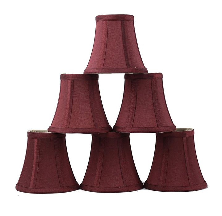 Silk Bell 5-inch Chandelier Lamp Shade - 5 Colors