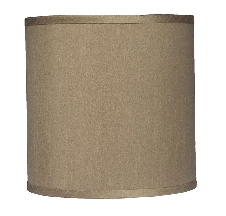 Faux Silk Drum Lampshade 10" Diameter - 5 Colors