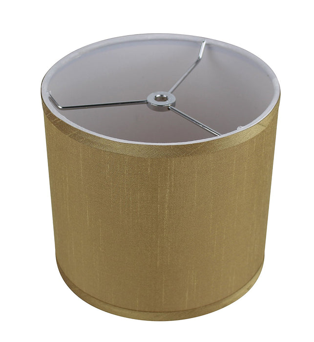 Faux Silk 8-inch Drum Lampshade - 7 Colors