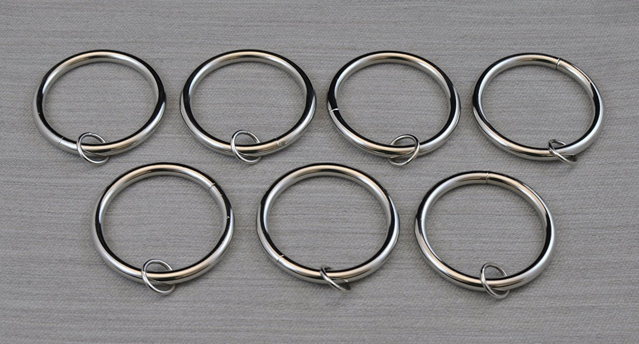 2-inch Metal Curtain Drapery Eyelet Rings - 7 Finishes