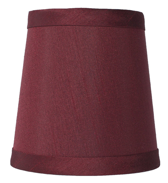 Faux Silk 4-inch Chandelier Lamp Shade - 9 Colors