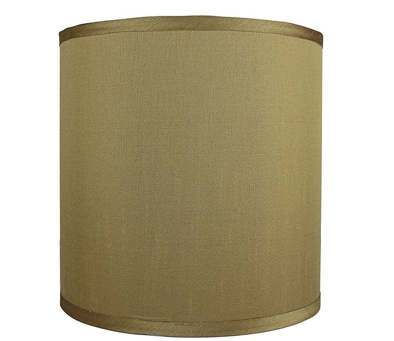 Faux Silk Drum Lampshade 10" Diameter - 5 Colors