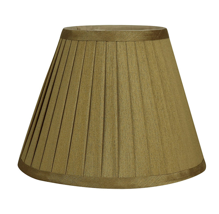 Faux Silk Side Pleat Softback Lamp Shade - 2 Colors