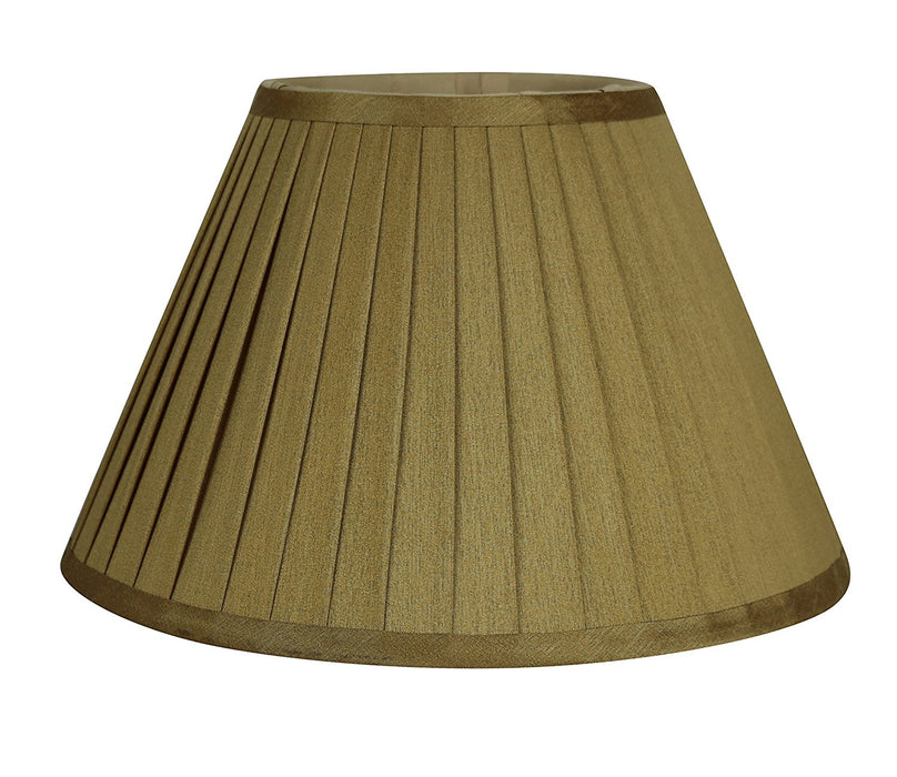 Faux Silk Side Pleat Softback Lamp Shade - 2 Colors