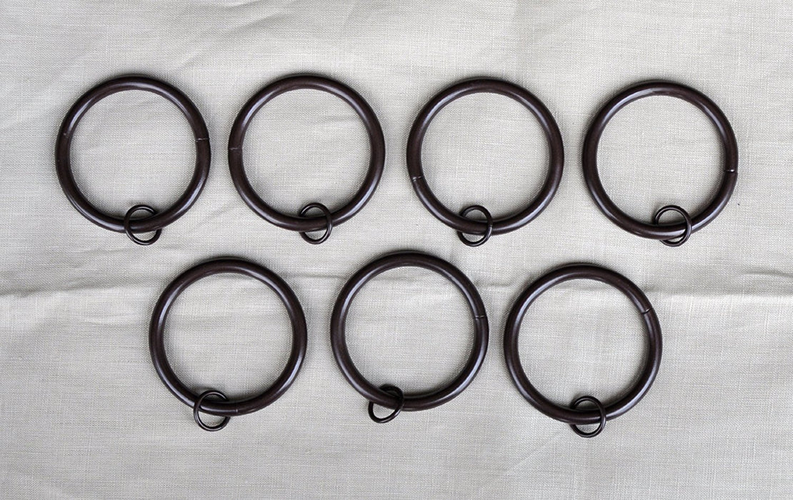 2-inch Metal Curtain Drapery Eyelet Rings - 7 Finishes