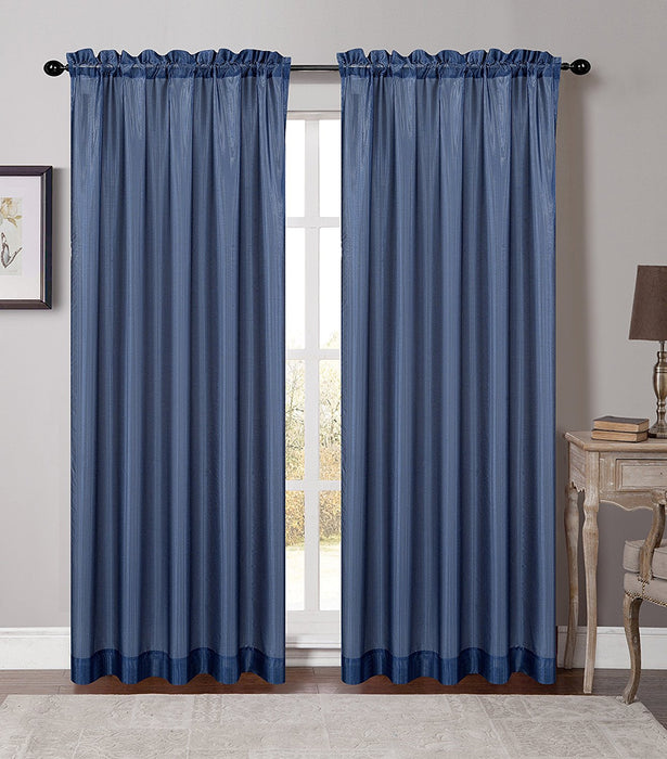 Soho Sheer Drapery Curtain Panels - 5 Colors