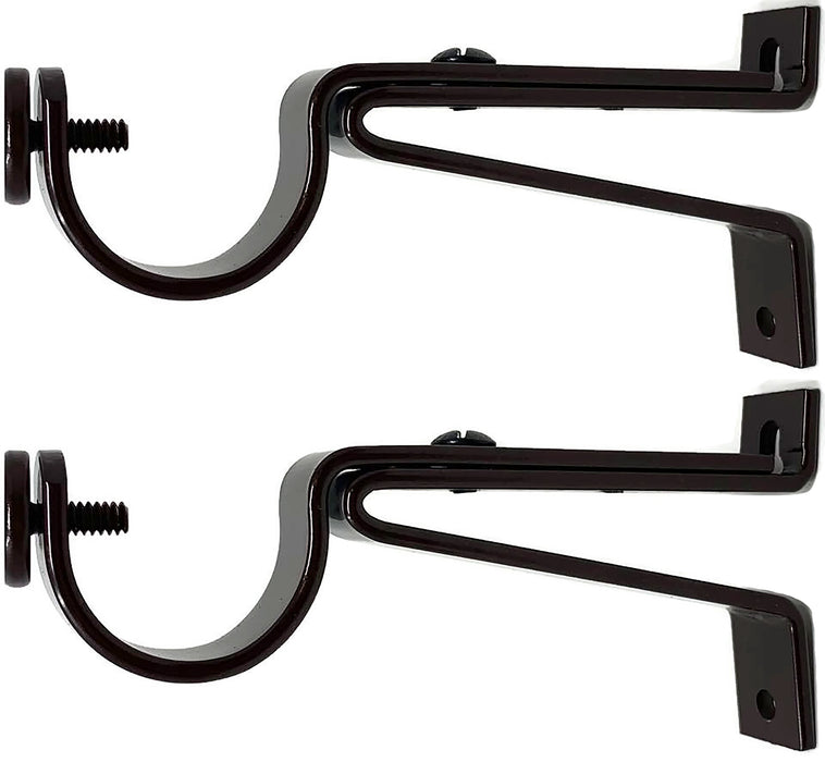 Urbanest Adjustable Curtain Rod Bracket, up to 1 1/8-inch Diameter Rods