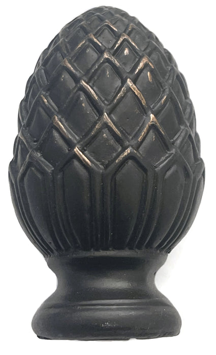 Pineapple Lamp Finial, 2-inch Tall