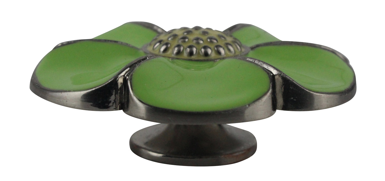 Magnolia Cabinet and Furniture Enamelized Zinc Knob - 12 Colors