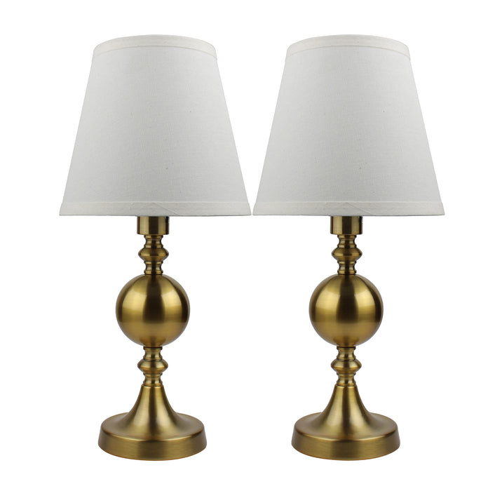 Set of 2 Ellery Touch Accent Lamps