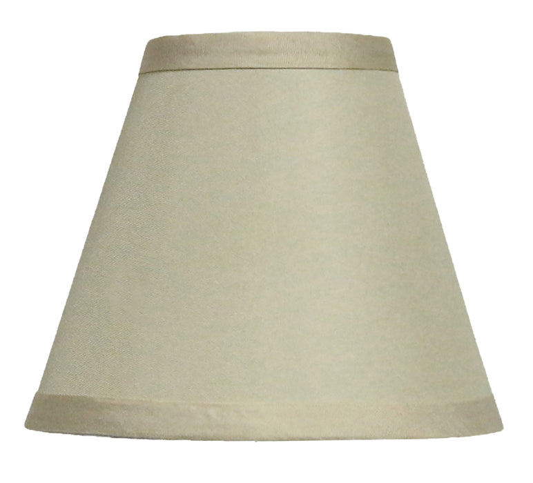 Satin 6-inch Chandelier Lamp Shade - 10 Colors