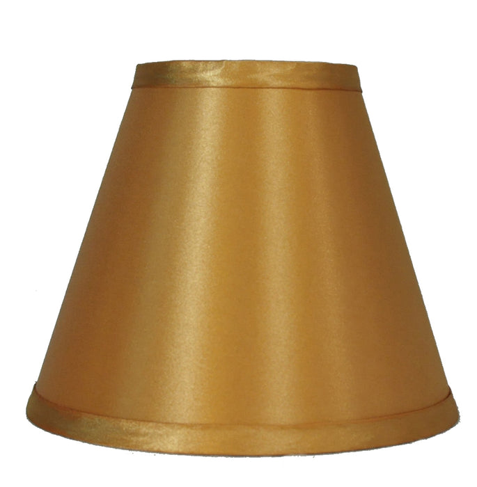 Satin 6-inch Chandelier Lamp Shade - 10 Colors