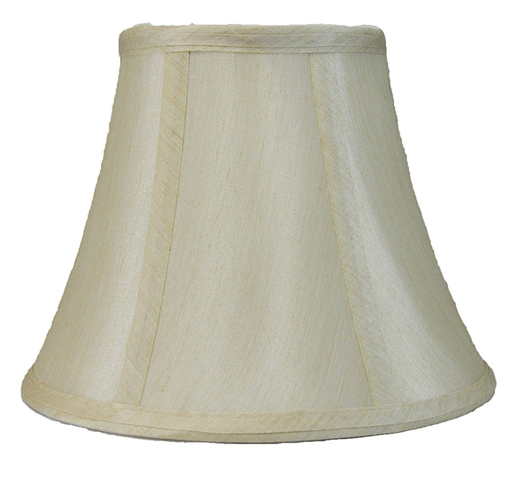 Faux Silk Softback Bell Lamp Shade, 5-inch by 9-inch by 7-inch