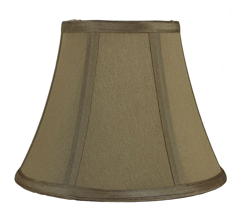 Faux Silk Softback Bell Lamp Shade, 5-inch by 9-inch by 7-inch