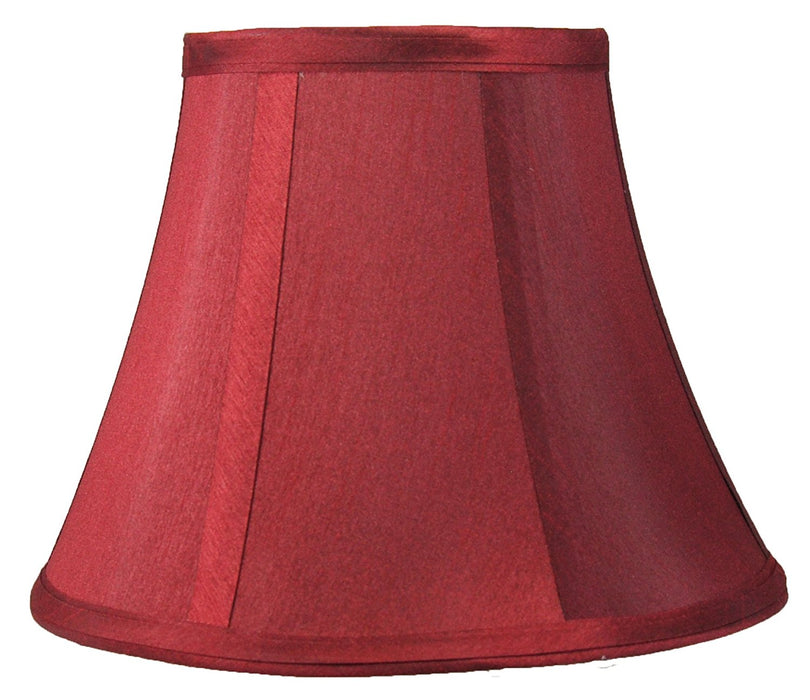 Faux Silk Softback Bell Lamp Shade, 5-inch by 9-inch by 7-inch