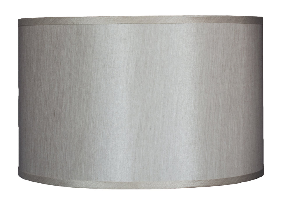 Faux Silk Drum 16-inch Lampshade - 6 Colors