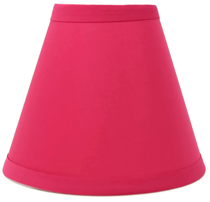 Cotton 5-inch Chandelier Lamp Shade - 10 Colors