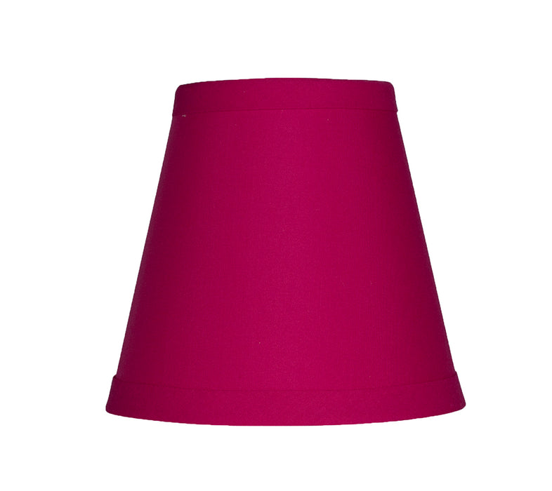 Cotton 5-inch Chandelier Lamp Shade - 10 Colors