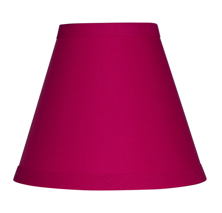Cotton 6-Inch Chandelier Lamp Shade - 11 Colors