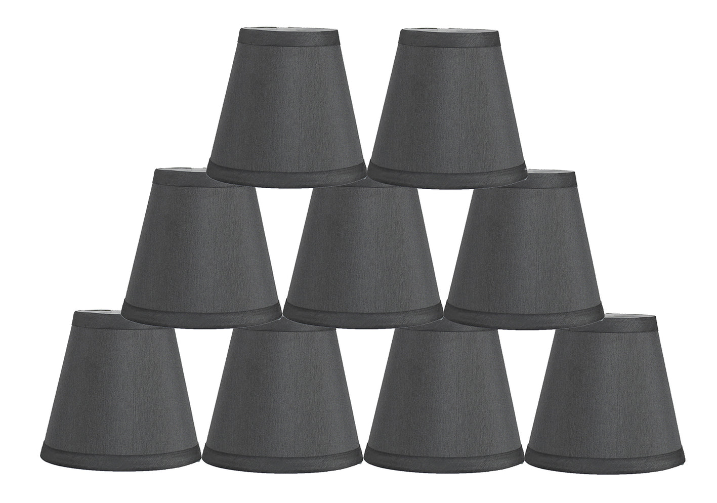 Urbanest Cream Mini Chandelier Lamp Shade, 5-inch, Clip On — urbanest