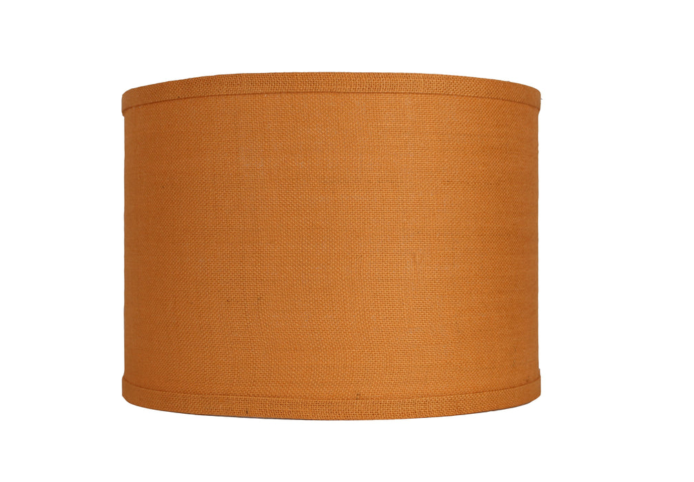 Burlap Classic Drum Lampshade