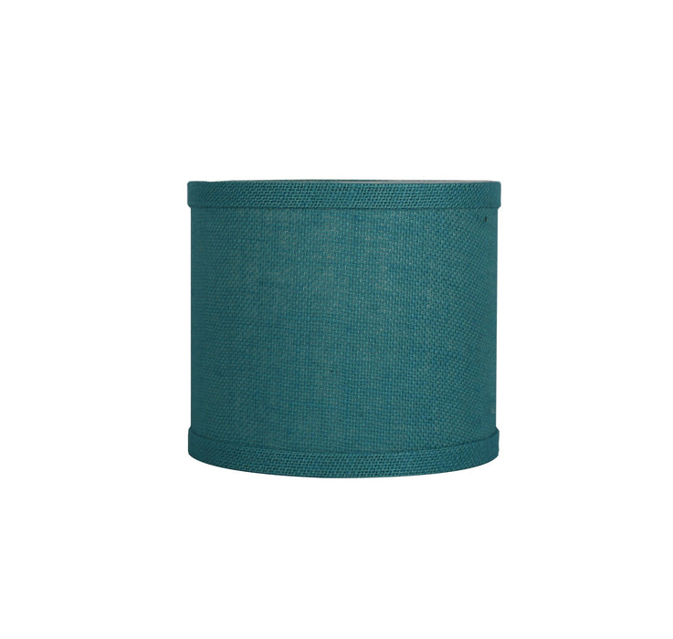 Burlap Classic Drum Lampshade