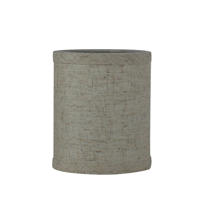 Linen 4-inch Drum Chandelier Lamp Shade - 4 Colors