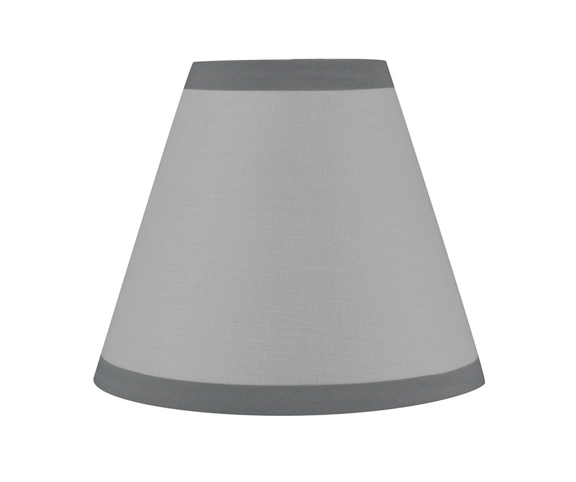 Cotton 6-Inch Chandelier Lamp Shade - 11 Colors