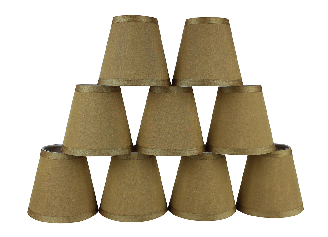 Urbanest Cream Mini Chandelier Lamp Shade, 5-inch, Clip On — urbanest