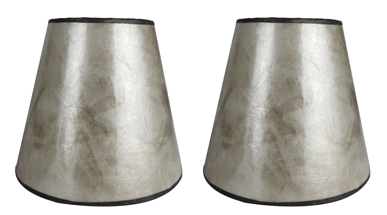3-inch by 5-inch by 4.5-inch Mica Chandelier Shade