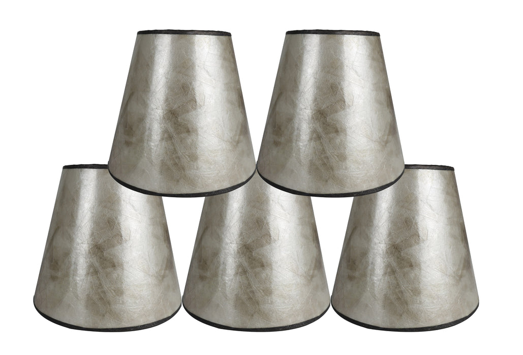 3-inch by 5-inch by 4.5-inch Mica Chandelier Shade