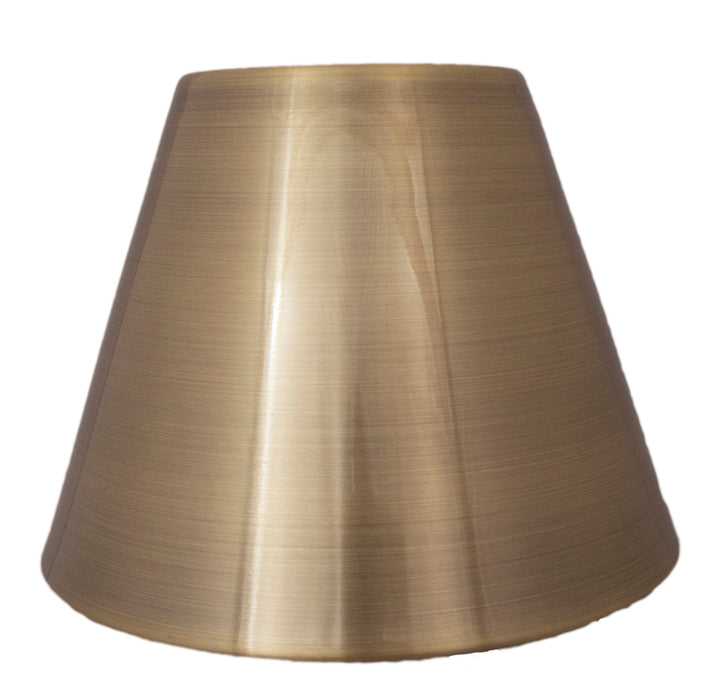 Metal 6-inch Chandelier Lamp Shade - 4 Finishes