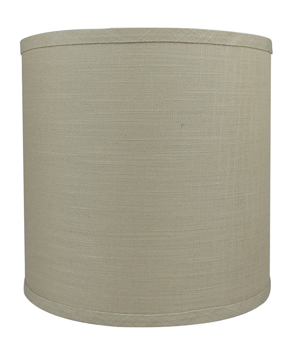 Classic Drum Smooth Linen Lampshade - 6 Colors