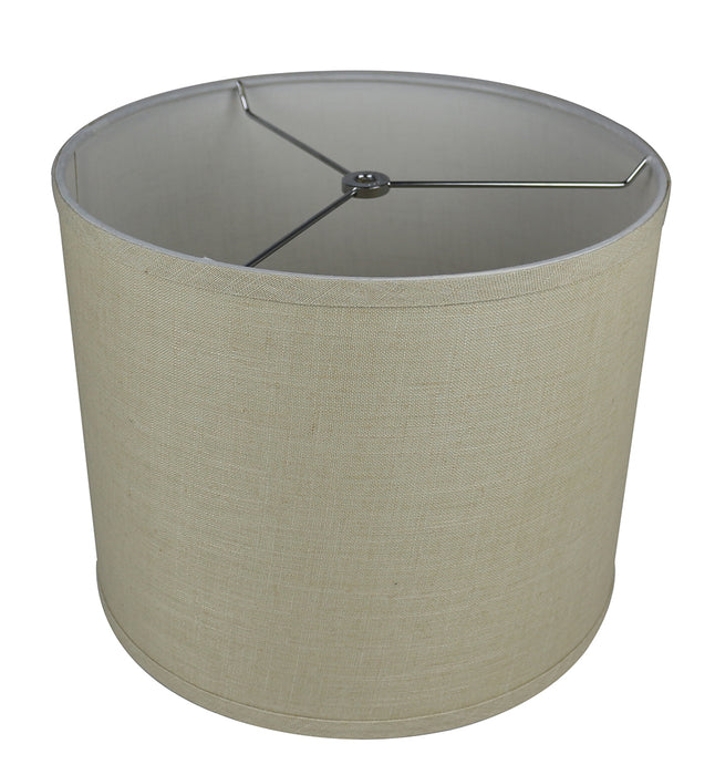 Classic Drum Smooth Linen Lampshade - 6 Colors