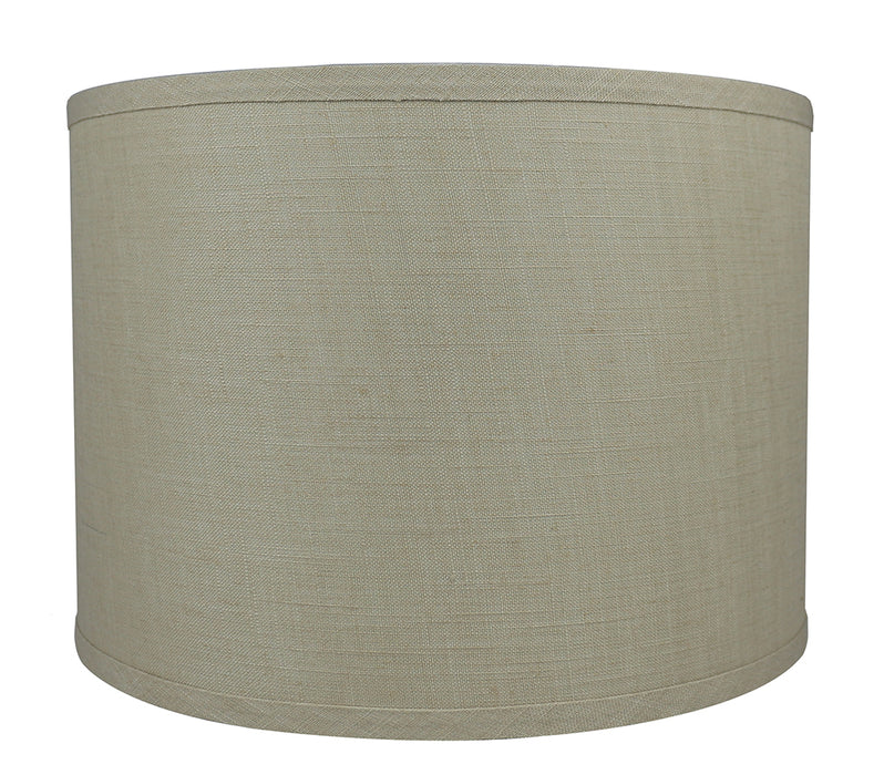 Classic Drum Smooth Linen Lampshade - 6 Colors