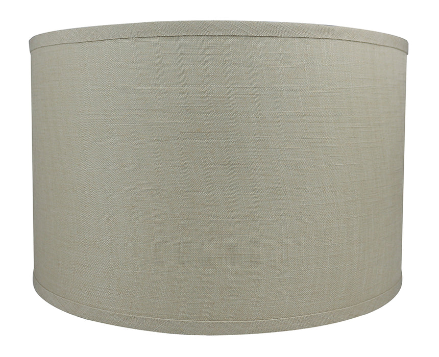 Classic Drum Smooth Linen Lampshade - 6 Colors