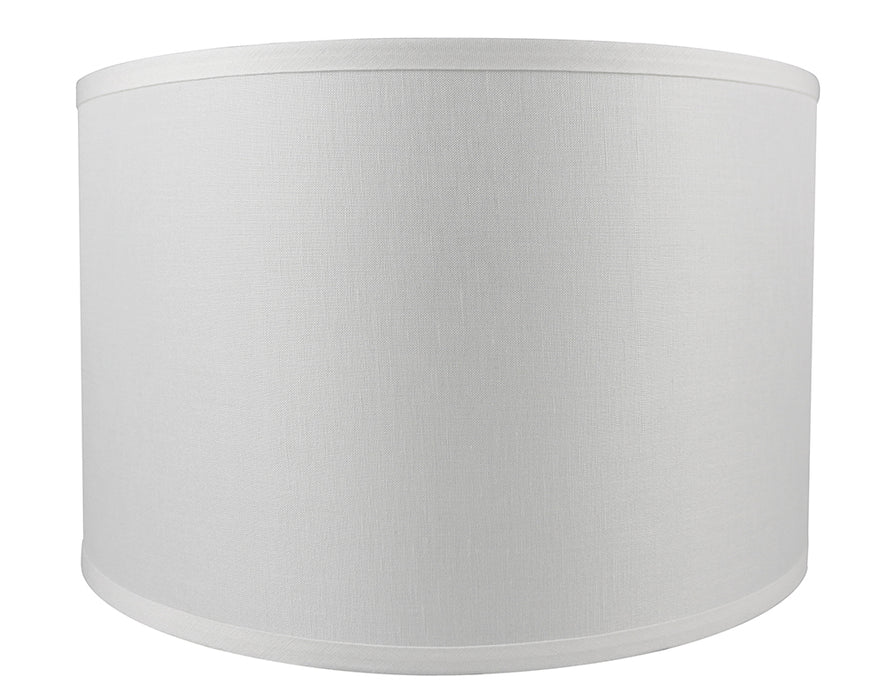 Classic Drum Smooth Linen Lampshade - 6 Colors