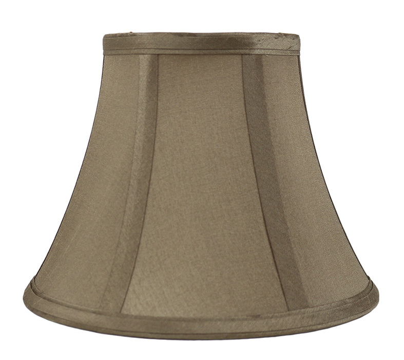 Faux Silk Softback Bell Lamp Shade, 5-inch by 9-inch by 7-inch