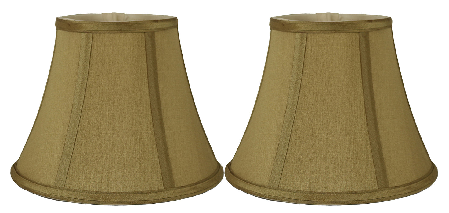 Faux Silk Softback Bell Lamp Shade, 5-inch by 9-inch by 7-inch