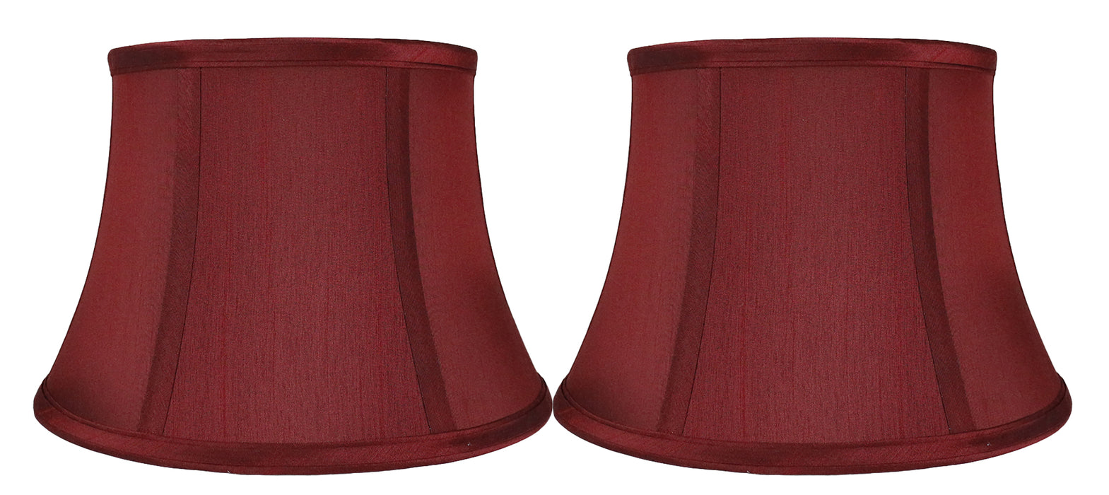 Faux Silk 10-inch Bell Lamp Shade - 5 Colors